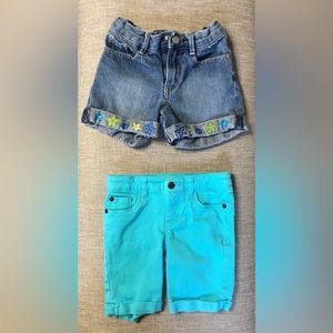 Girls shorts, size 5.